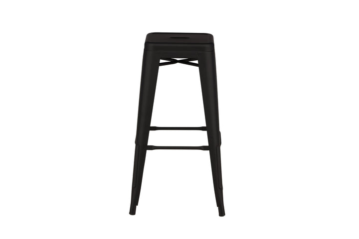Venture Home Tempe Bar Chair 4-pack - Matte black / Metal