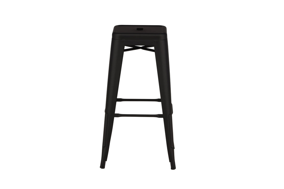 Venture Home Tempe Bar Chair 4-pack - Matte black / Metal