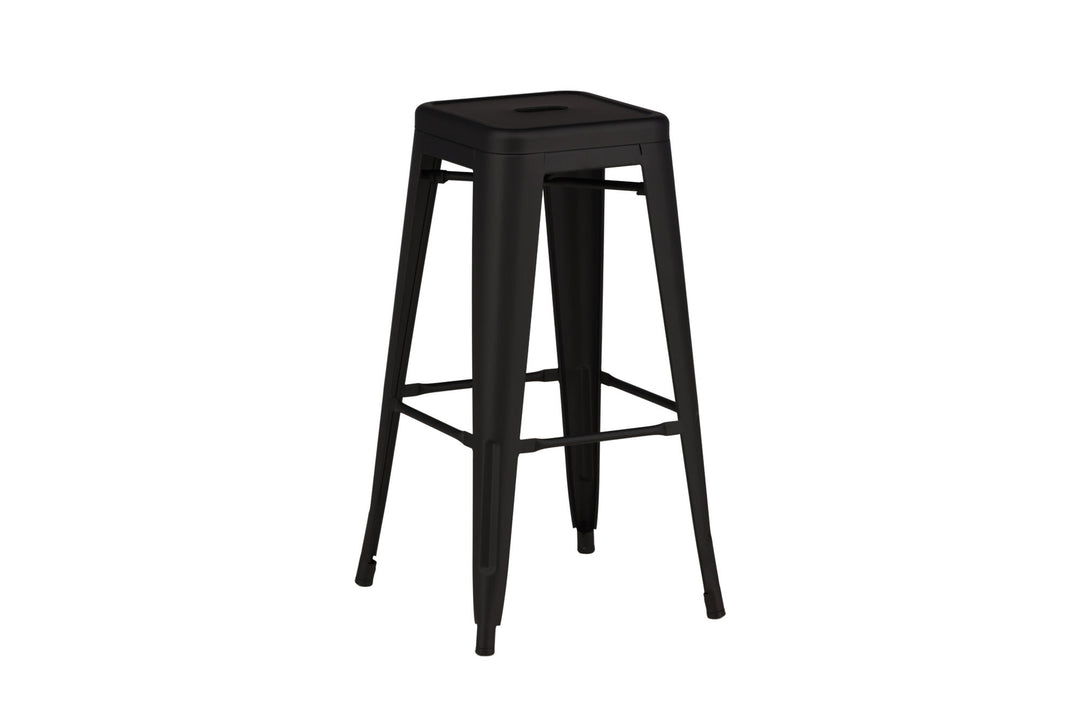 Venture Home Tempe Bar Chair 4-pack - Matte black / Metal