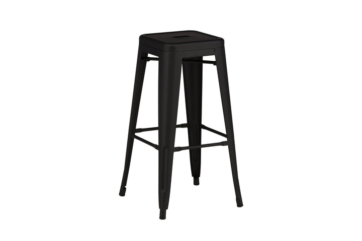 Venture Home Tempe Bar Chair 4-pack - Matte black / Metal