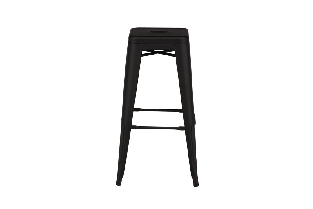 Venture Home Tempe Bar Chair 4-pack - Matte black / Metal