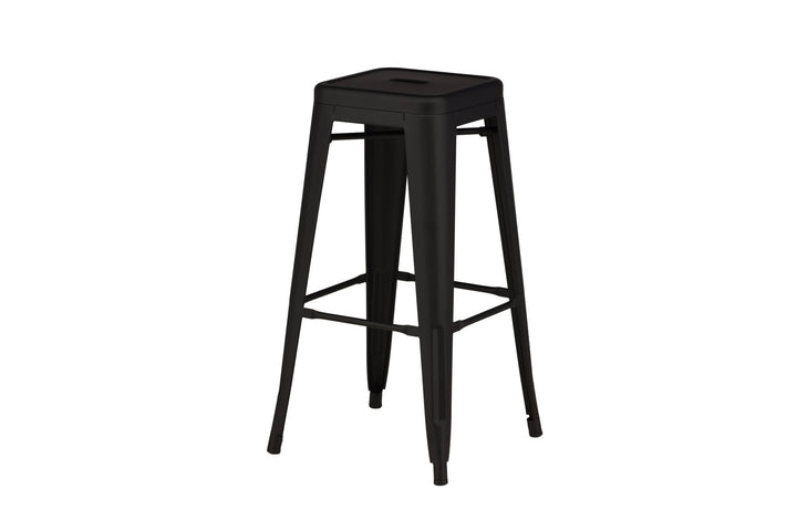 Venture Home Tempe Bar Chair 4-pack - Matte black / Metal