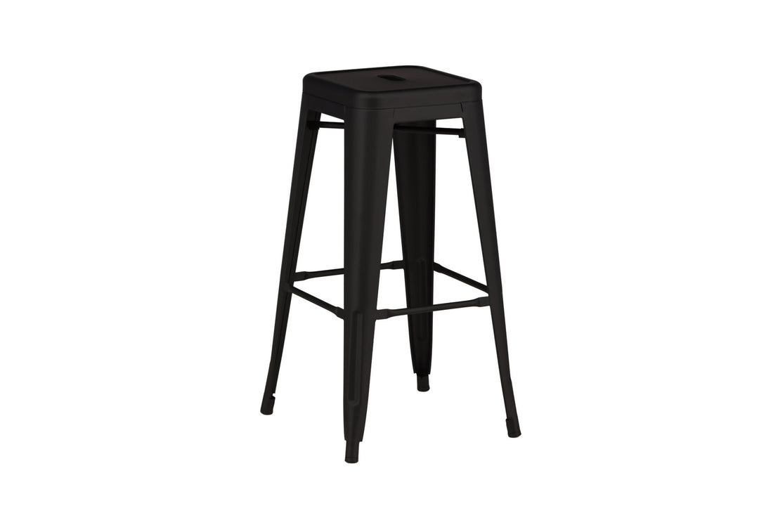 Venture Home Tempe Bar Chair 4-pack - Matte black / Metal