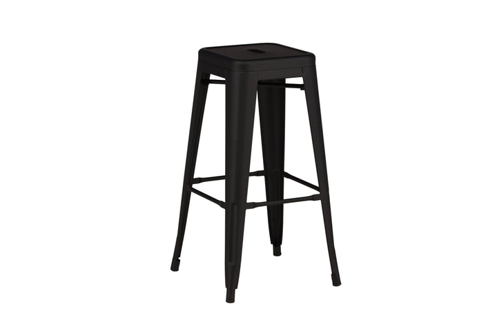 Venture Home Tempe Bar Chair 4-pack - Matte black / Metal