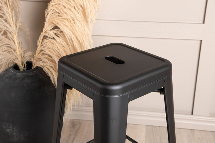 Venture Home Tempe Bar Chair 4-pack - Matte black / Metal