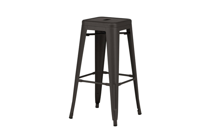Venture Home Tempe Bar Chair 4-pack - Dark Grey / Metal