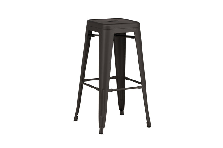 Venture Home Tempe Bar Chair 4-pack - Dark Grey / Metal