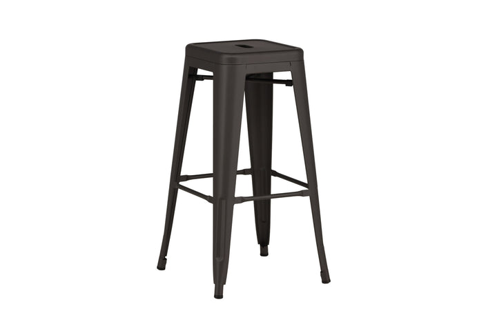 Venture Home Tempe Bar Chair 4-pack - Dark Grey / Metal