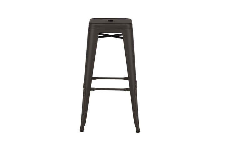 Venture Home Tempe Bar Chair 4-pack - Dark Grey / Metal