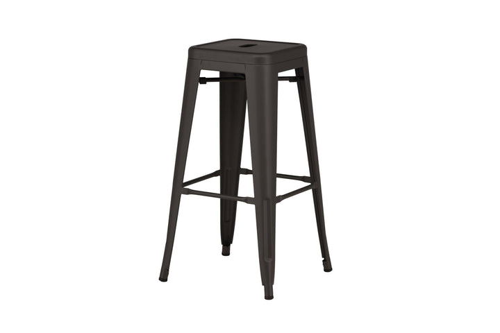 Venture Home Tempe Bar Chair 4-pack - Dark Grey / Metal