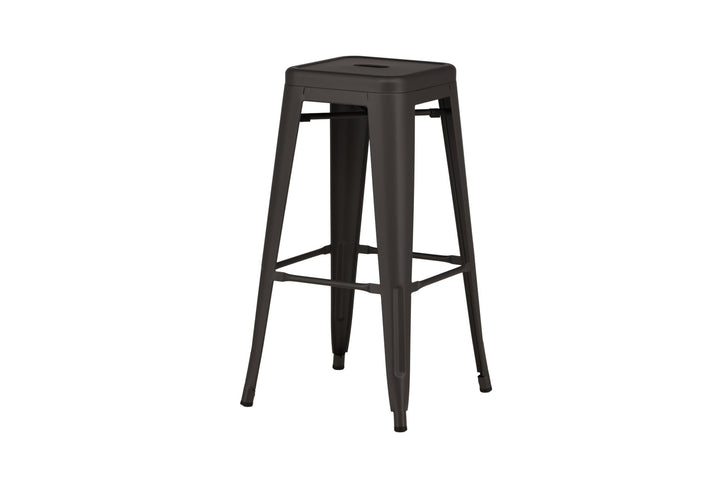 Venture Home Tempe Bar Chair 4-pack - Dark Grey / Metal