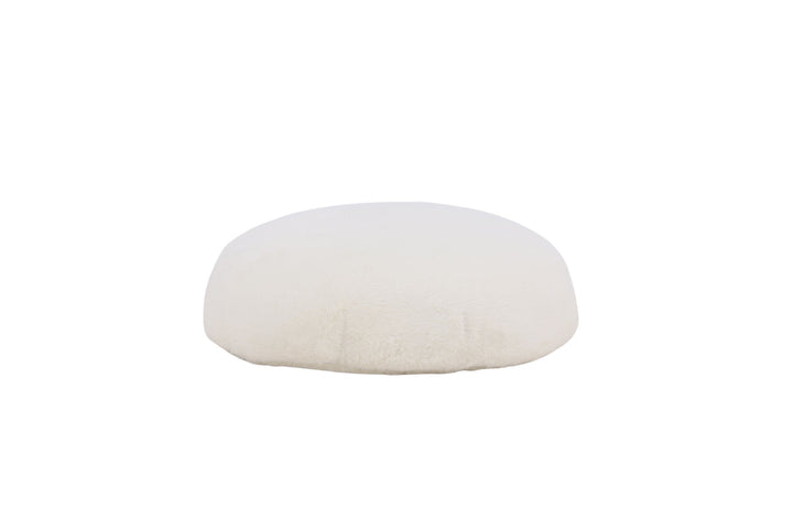 Venture Home Ruston Ottoman/Pouf - / White Lambswool