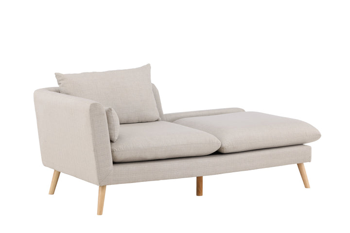 Venture Home Tacoma Sofa - Light woodlook / Linen fabric