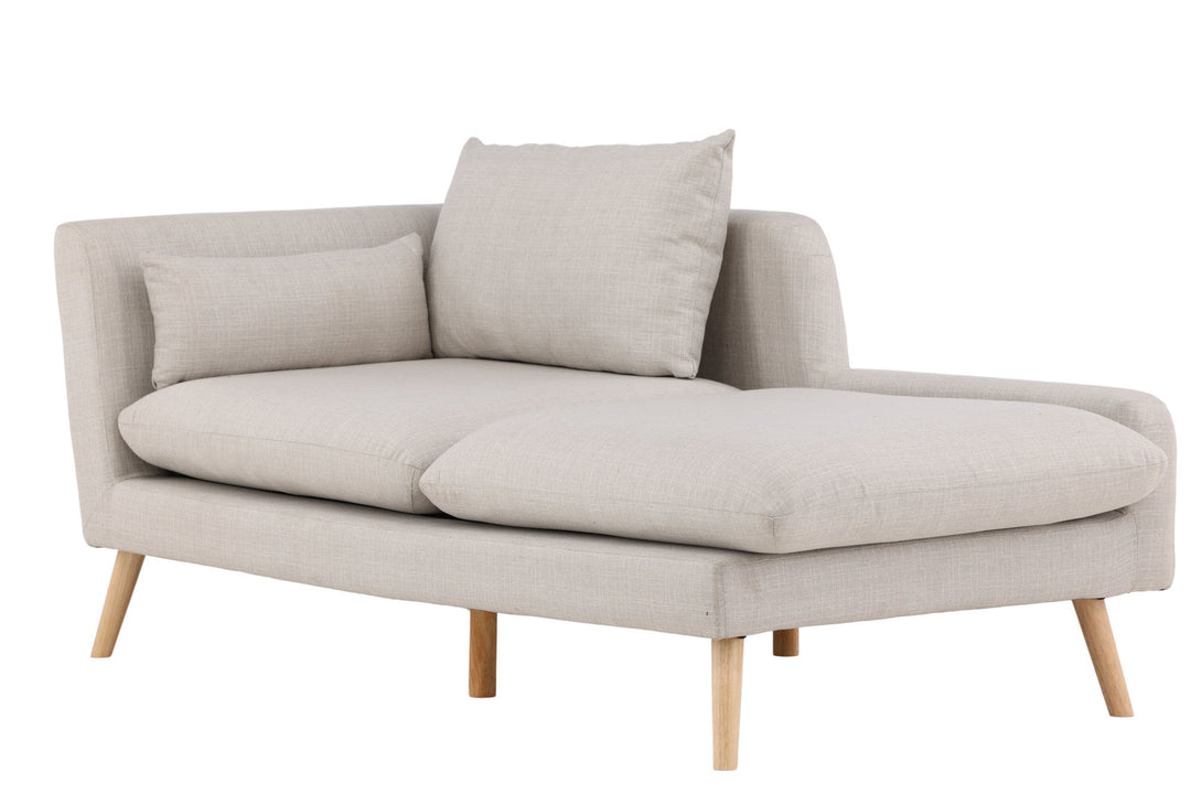 Venture Home Tacoma Sofa - Light woodlook / Linen fabric