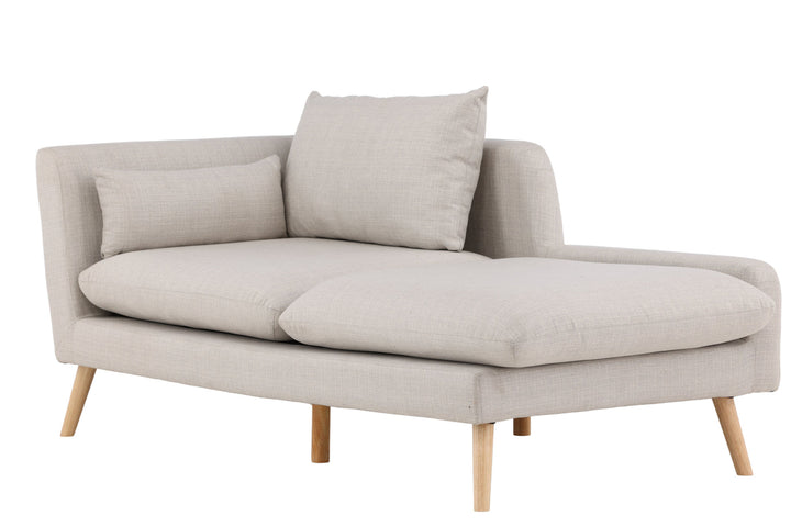 Venture Home Tacoma Sofa - Light woodlook / Linen fabric