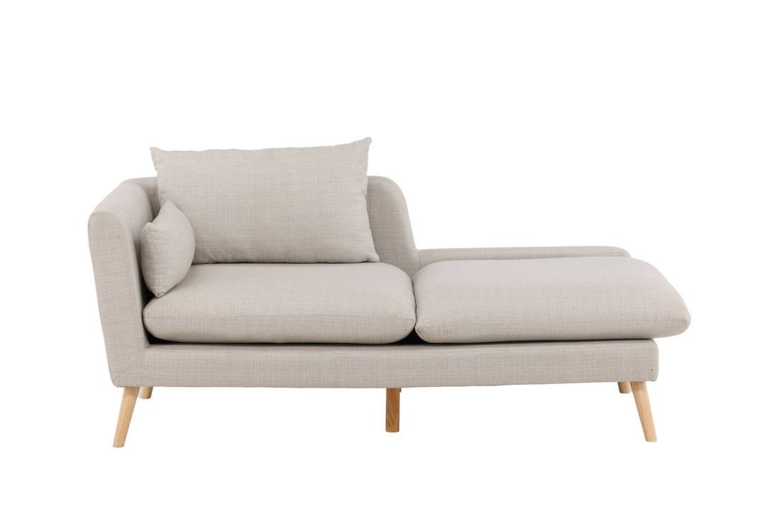 Venture Home Tacoma Sofa - Light woodlook / Linen fabric