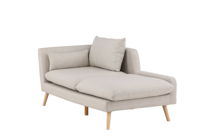 Venture Home Tacoma Sofa - Light woodlook / Linen fabric