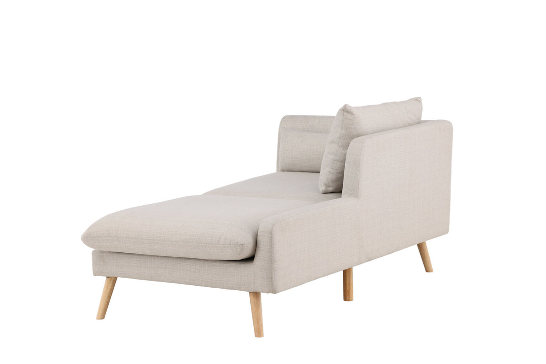Venture Home Tacoma Sofa - Light woodlook / Linen fabric