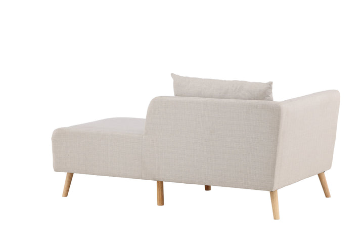 Venture Home Tacoma Sofa - Light woodlook / Linen fabric