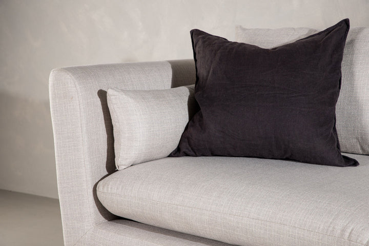 Venture Home Tacoma Sofa - Light woodlook / Linen fabric