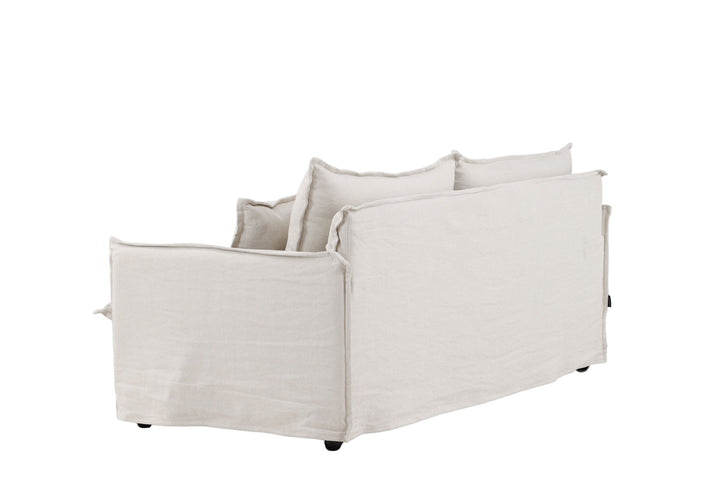 Venture Home Nova Sofa - Wood / Beige Linen