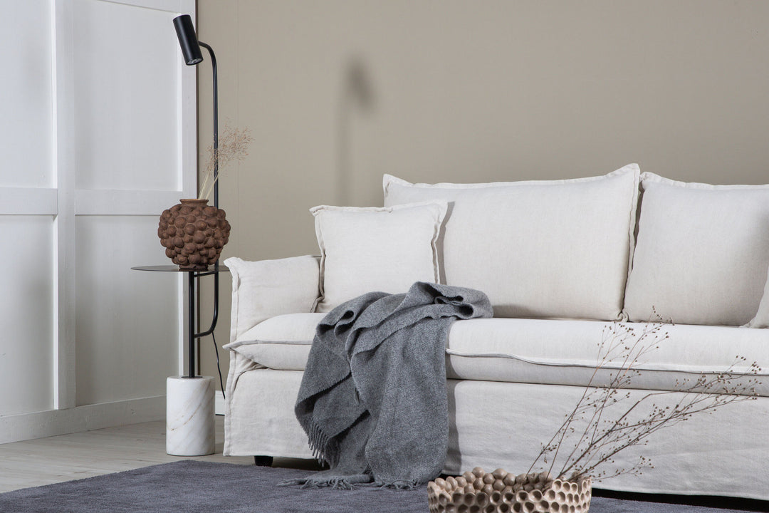 Venture Home Nova Sofa - Wood / Beige Linen