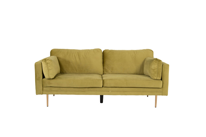 Venture Home Boom - 3 seat sofa Velvet - Spring Green