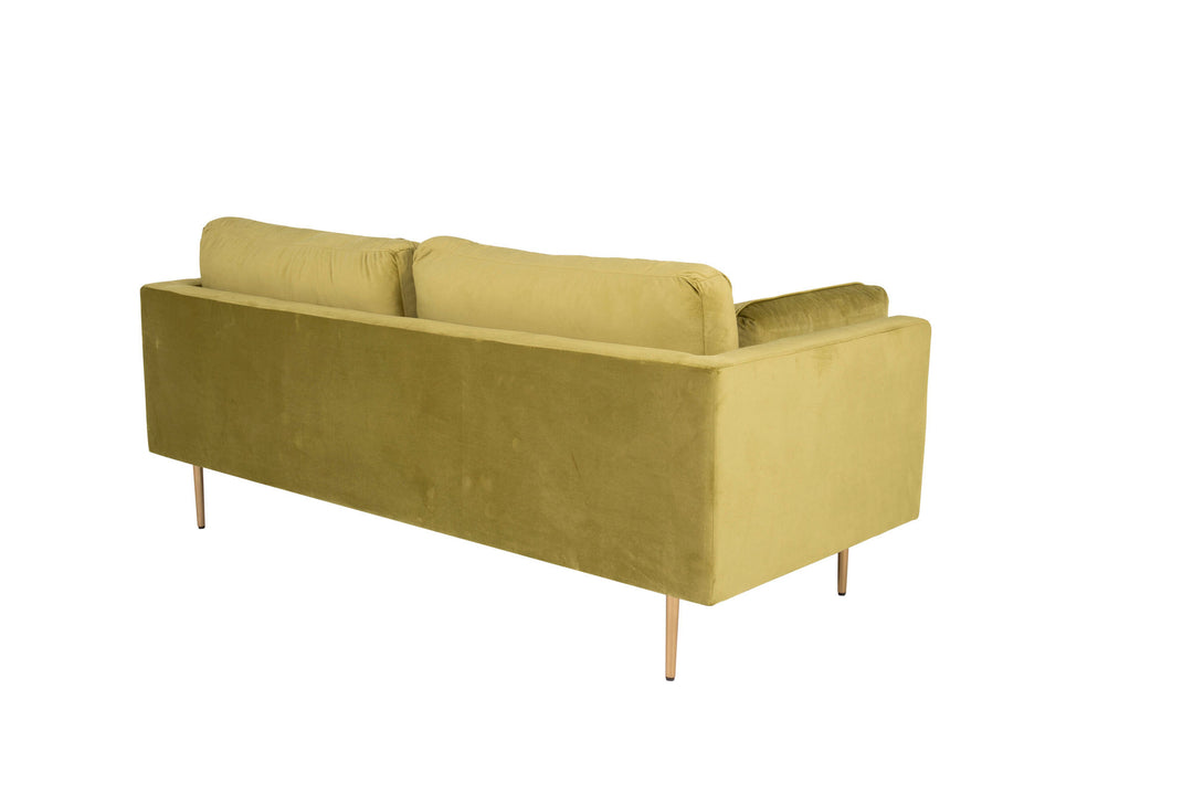 Venture Home Boom - 3 seat sofa Velvet - Spring Green