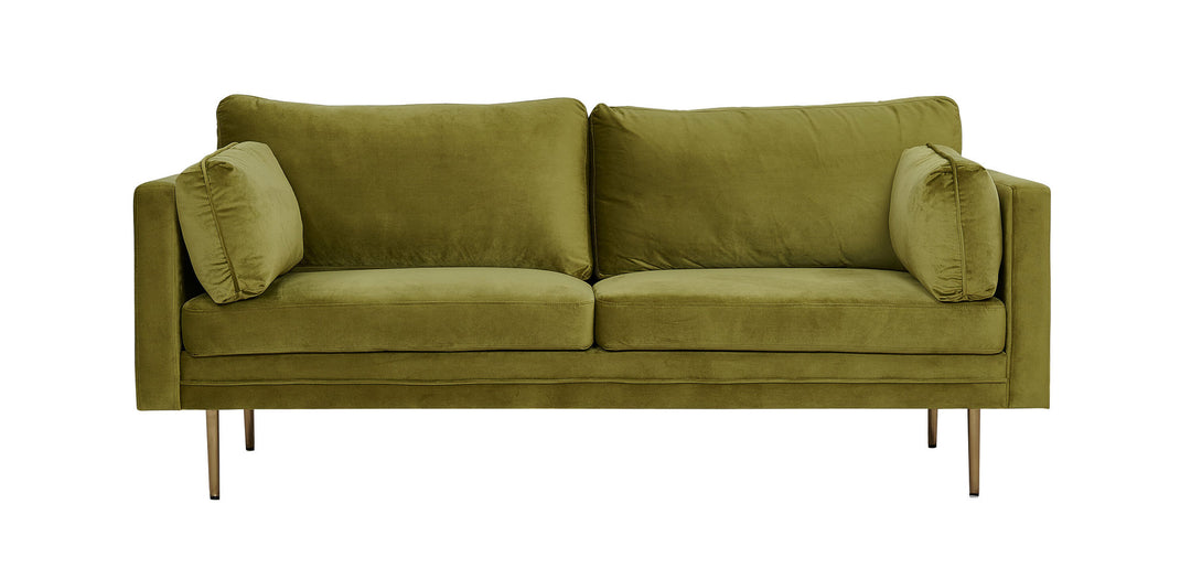Venture Home Boom - 3 seat sofa Velvet - Spring Green