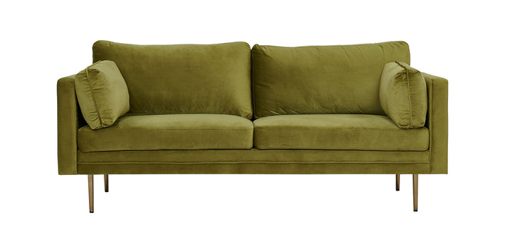 Venture Home Boom - 3 seat sofa Velvet - Spring Green