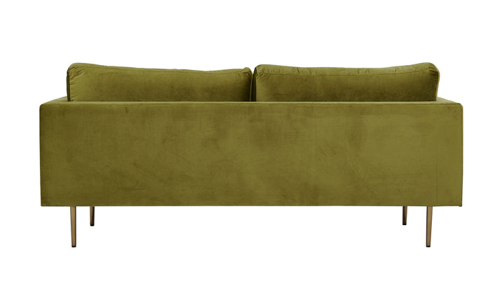 Venture Home Boom - 3 seat sofa Velvet - Spring Green