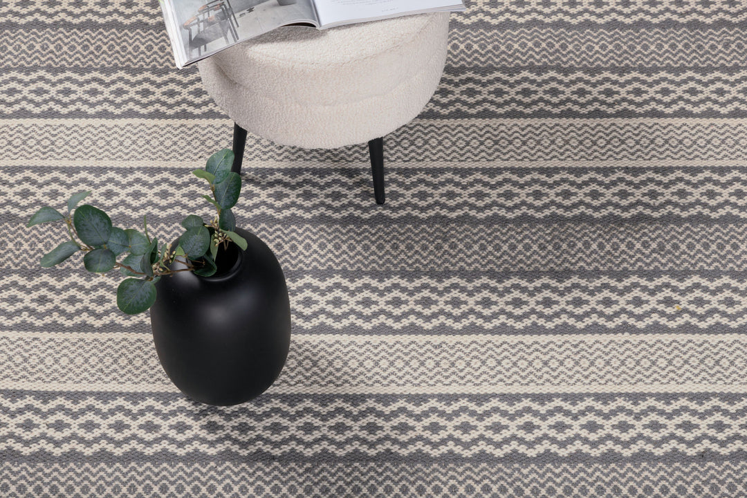 Venture Home Sishu Wool Carpet - ø200 - Light Grey