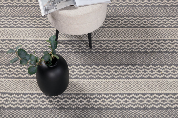 Venture Home Sishu Wool Carpet - ø200 - Light Grey