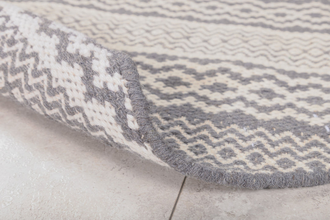 Venture Home Sishu Wool Carpet - ø200 - Light Grey