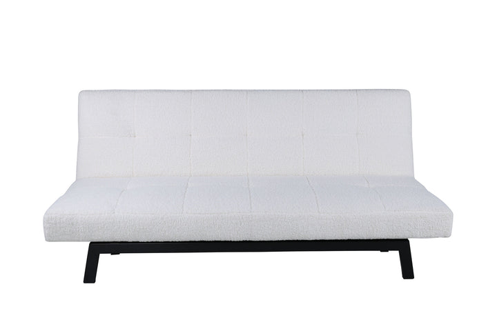 Venture Home Bodil Sofabed - Black / white Teddy