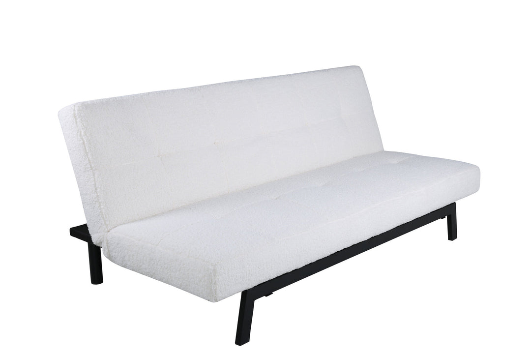 Venture Home Bodil Sofabed - Black / white Teddy