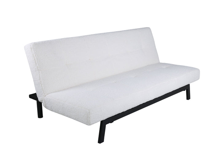 Venture Home Bodil Sofabed - Black / white Teddy