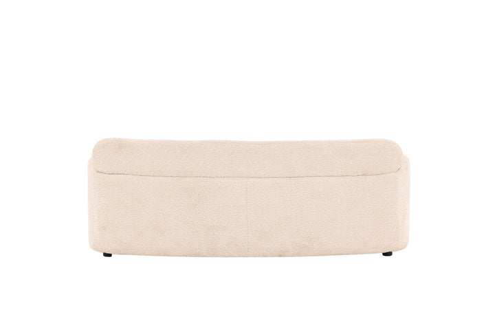 Venture Home Pocatello Sofa - White / White Boucle