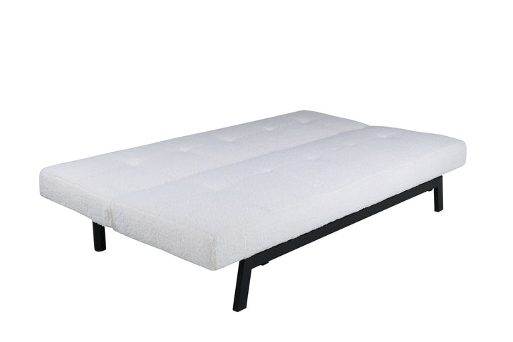 Venture Home Bodil Sofabed - Black / white Teddy