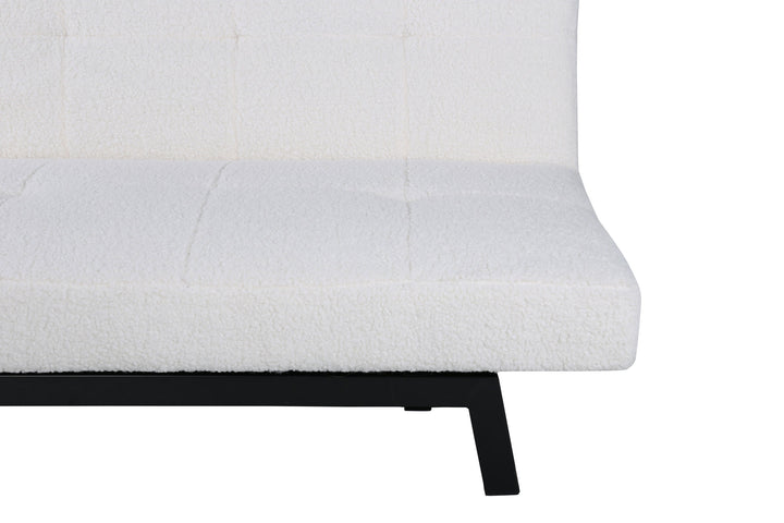 Venture Home Bodil Sofabed - Black / white Teddy