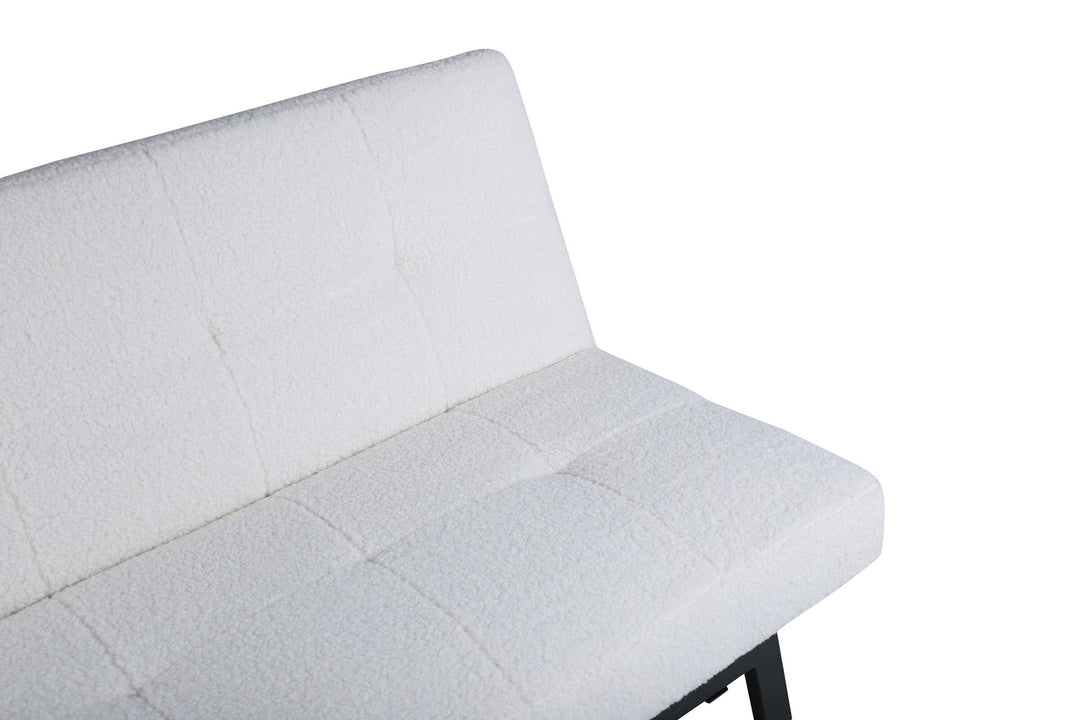 Venture Home Bodil Sofabed - Black / white Teddy