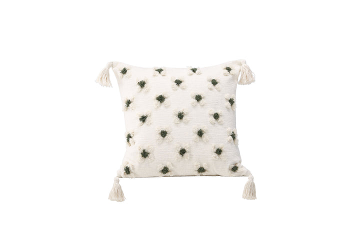 Venture Home Millie Cushion Cover Polychenille - White / 45x45