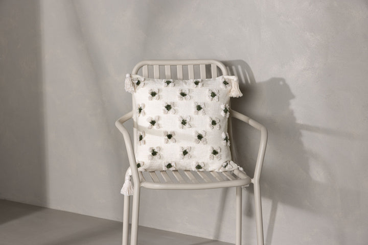 Venture Home Millie Cushion Cover Polychenille - White / 45x45