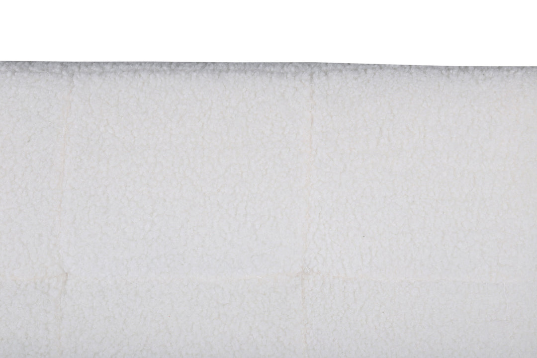 Venture Home Bodil Sofabed - Black / white Teddy