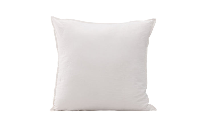 Venture Home Ronja Cushion Cover Washed Cotton - White 60x60