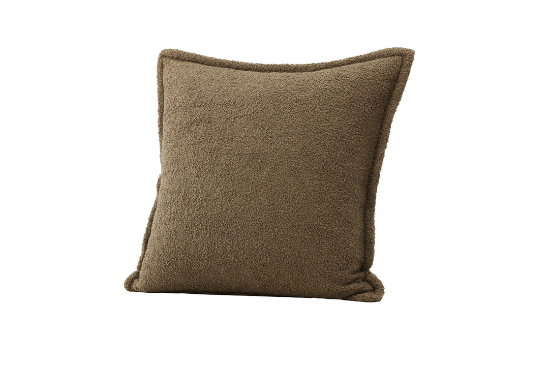 Venture Home Tuva Cushion Cover Teddy fur - Brown 60x60