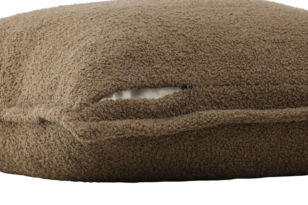 Venture Home Tuva Cushion Cover Teddy fur - Brown 60x60