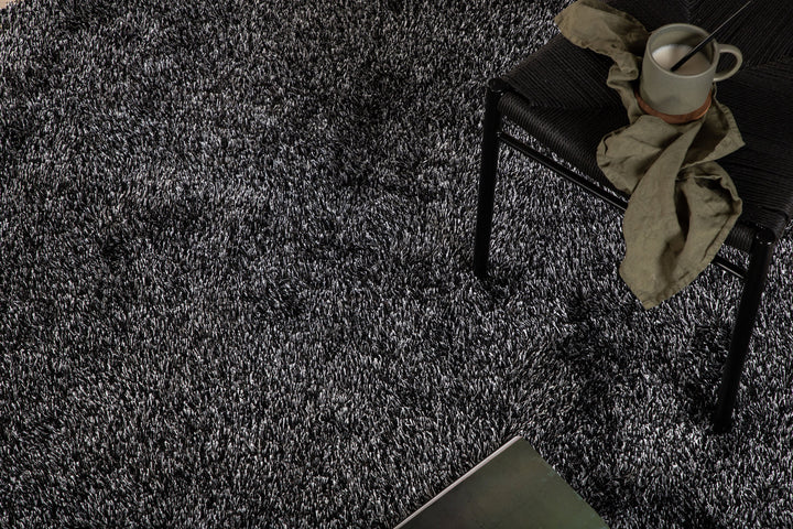 Venture Home Mattis Polyester Carpet - Antracit Grey - ø200