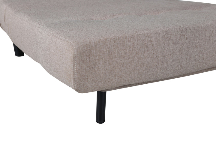 Venture Home Vicky Folding Bed Single - Black / Brown Fabric