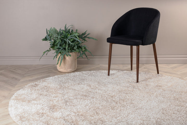 Venture Home Mattis Polyester Carpet - Beige - ø200